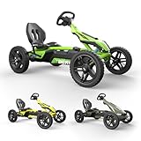 BERG Rally DRT Green Gokart | Tretfahrzeug Kinderspielzeug geeignet für Kinder im Alter von 4-12 Jahren