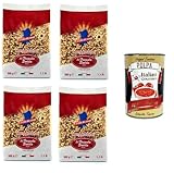 La Casa del Grano Fregola sarda media Mittlere sardische Fregola 4x500g + Italian Gourmet polpa 400g