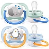 Philips Avent Schnuller Ultra Air Boy Elep/Peng 0-6m