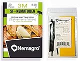 Nemagro® Kombipack - SF Nematoden 3M + Gelbtafeln (3mio 30 Pflanzen oder 6qm) - Ihre Erste Wahl gegen Trauermücken!