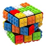 Zauberwürfel 3D Puzzle Magic Cube 3x3 Speed Cube Anti Stress Toller Würfel Brick Cube Für Kinder Erwachsene Magic Cube Spielzeug Geschenke (Schwarz)