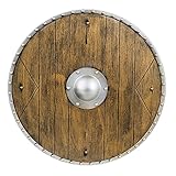 Boland 44044 - Schutz Schild für Ritter oder Wikinger, 40cm, Accessoire für Karneval und Mottoparty