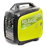 Inverter-Generator KSB 22i S Stromerzeuger 2000 W, elektronische Umwandlung ,leiser leichter Benzingenerator EURO V-Motor, 2x16 A (230 V) Steckdosen, ECON-Modus, Schalldämmgehäuse, kompakte.