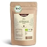 Astragaluswurzel Pulver Bio | 250g | Tragant-Wurzel-Pulver | 100% naturrein ohne Zusätze | Tragacantha Membranaceus Wurzelpulver | vom Achterhof