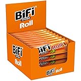 BiFi Roll – Herzhafter, original Salami Fleischsnack – Snack im Teigmantel – 24er Pack (24 x 50 g)