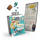 Kuddel Buddel - das Würfelspiel für Kinder & Familien ab 8 Jahren | Reaktionsspiel und Gesellschaftsspiel für 2–6 Spieler | ein Aktionsspiel für ca. 10–15min inkl. Diamanten, Flasche und Würfel