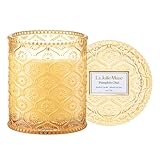 LA JOLIE MUSE Duftkerze Kürbis Chai Zuhause-Duftkerze mit Rosenduft,Geschenkidee für Frauen & Männer,6oz 170g, 40 Stunden Brenndauer