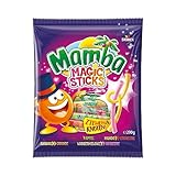 Mamba Magic Sticks – 1 x 290g – Fruchtige Kaubonbon-Stangen mit wechselndem Geschmack – In vier verschiedenen Sorten