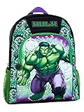 Marvel Hulk Rucksack | Avengers Schulrucksack für Jungen | Der Unglaubliche Hulk Kinderrucksack