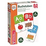 Jumbo Spiele Ich lerne Buchstaben - Lernspiele ab 3 Jahren - Buchstaben Spiel Kindergarten