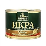 Kaviar - Zarendom Gorbuscha Lachskaviar Klassik 500 g Dose - roter Kaviar - caviar - икра