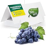 WITA Bekreuzter Traubenwickler Pheromonfalle [Bio Komplettset mit Lockstoff] Weinrebe und Trauben schädlingsfrei - Klebefalle Traubenwickler umweltfreundlich - Schädlingsbekämpfung - Obstmadenfalle