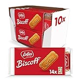 Lotus Biscoff | Orginal Karamellisierter Keks | Einzeln Verpackte Kekse in 2er-Einheiten | Vegan | Kein Zusatz von Aromen oder Farbstoffen | 10x (14x2 Packungen) | 2,17 kg