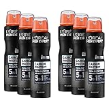 L'Oréal Men Expert Deo für Männer, 5-in-1 Deospray gegen...