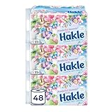 Hakle - Toilettenpapier Klassisch Weiß 48 Rollen