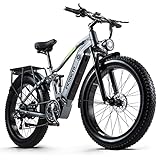 Ficyacto Elektrofahrrad 26 Zoll Pedelec E-Mountainbike...