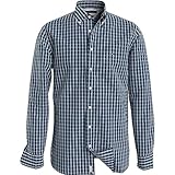 Tommy Hilfiger Herren NAT. Soft Flex Mini Tartan RF Freizeithemden, Cerulean Aqua/Multi, XXL