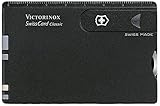 Victorinox Multitool SwissCard in Lederetui grau-schwarz 0.7133.V