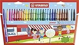 Filzstift - STABILO power - 30er Pack - mit 30 verschiedenen Farben