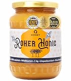 Q Honey – Wildblütenhonig vom Imker, NMR-geprüft, geprüfte Qualität & international anerkannt 2025, 1 kg