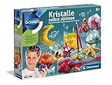 Clementoni Galileo Lab – Kristalle selbst züchten, Experimentierkasten für kleine Wissenschaftler, Spielzeug für Kinder ab 8 Jahren, farbenfrohe Experimente fürs Kinderzimmer von Clementoni 59116