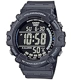 Casio Unisex-Erwachsene Digital Quartz Uhr mit Kunststoff Armband AE-1500WH-8BVEF