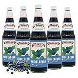 6 x 0,7l Waldheidelbeersaft/Blaubeersaft (Direktsaft) - Original Satower