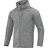 JAKO Herren Softshell-jacken Softshelljacke Light, grau meliert, XXL, 7605