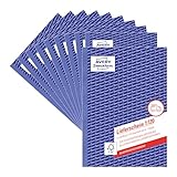 AVERY Zweckform 1720-10 Lieferschein (A5, selbstdurchschreibend, 2x40 Blatt) 10er Pack weiß/gelb