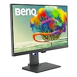 BenQ PD2700U Designer Monitor (AQCOLOR Technology, 27 Zoll, 4K UHD, sRGB/Rec.709, HDR, KVM, Kompatibel mit MacBook Pro M1/M2)