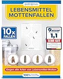 Patronus Lebensmittelmotten-Falle [10 Stück Vorteilspack] -...