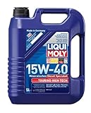 LIQUI MOLY Touring High Tech Diesel Specialoil 15W-40 | 5 L | mineralisches Motoröl | Art.-Nr.: 1073, farblos