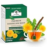 Löwenzahn Tee 8gx15,Dandelion Root Tea,Löwenzahnwurzel Tee,Herbal Kidney Cleansing Tea,Vegan,Löwenzahnwurzel & Blätter, Reiches Aroma, Natürlicher Koffeinfreier Kräutertee