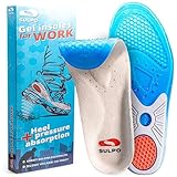 SULPO Gel Einlegesohlen für Schuhe - Maximale Unterstützung für Alltag, Sohlen für Sport & Arbeit in Ihren Schuhen.