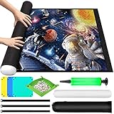 Purpledi Puzzle Roll Storage Mat, Puzzle-Rollenmatte für 1000 1500 2000 3000 Puzzle Teile Puzzle Pad, Tragbare Puzzles Mat,Puzzleunterlage Puzzlematte für Puzzles auf