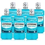 Listerine Cool mint Mundspülung 500ml, 6er Vorteilspack (6x 500ml)