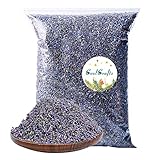 CoolCrafts Lavendelblüten 225g Lavendel Getrocknet Lavendel für Lavendelkissen, Seife, Duftsäckchen, Potpourri Duft