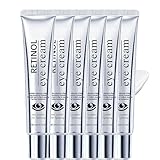 Feuchtigkeitsspendende und straffende Augencreme, geeignet zur Straffung der Haut und zur Reduzierung dunkler Augenringe unter der Augenpflege tägliche Faltencreme, Tränensäcke (6 Flasche)