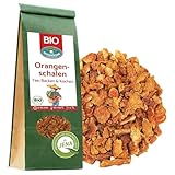 Bio Orangenschalen 100g - geschnitten und getrocknet - PEPPERMINTMAN