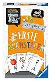 Ravensburger 80659 - Lernen Lachen Selbermachen: Erste Buchstaben, Kinderspiel ab 5 Jahren, Lernspiel für 2-4 Spieler, Kartenspiel