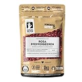 Bremer Gewürzhandel Pfeffer rot, ganz, Pfefferbeere rosa, leicht pikant, hervorragend für Salate und Gemüse, 50g