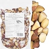 Paranüsse in Stücken 1 kg – 100 % Natürlich, Protein- & Selenquelle, Knackig, Mild im Geschmack, Ideal zum Backen & Snacken | KUCHNIA ZDROWIA