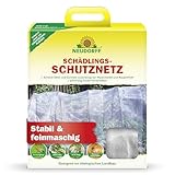 Neudorff SchädlingsschutzNetz 2,30m x 4,25m - Feinmaschiges Schädlingsnetz schützt Obst und Gemüse im Beet und Hochbeet vor Schädlingen, 1 Netz
