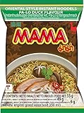 MAMA Instantnudeln mit Entenfleischgeschmack – Instantnudelsuppe orientalischer Art – Authentisch thailändisch kochen – 24 x 55 g