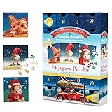 EuroGraphics 8924-5734 Funny Christmas Advent Calendar Santa Clause Weihnachtsmann Puzzle