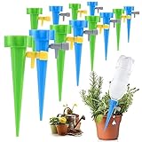 Automatic Watering Set, 20 PCS Bewässerungssystem für Garten, Balkon & Zimmerpflanzen, Plant Water Dispenser mit einstellbarer Wassermenge, Ideal für Watering Indoor Plants & Outdoor-Pflanzen