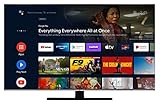 JVC LT-65VAQ7255 65 Zoll QLED Fernseher/Android TV (4K Ultra HD, HDR Dolby Vision, Triple-Tuner, Smart TV, Bluetooth, Dolby Atmos) [2023], Schwarz