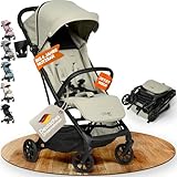 Reisebuggy [Einhand-Faltsystem] leichter Kinderwagen | Buggy Klein Zusammenklappbar | Buggy für Reisen, kompakt für Auto & Urlaub | Verstellbarer Sitz Kinderwagen | Baby Stroller - AMOR BABY