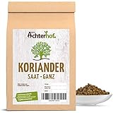 Coriander Koriander-Samen ganz Gewürz 500 g Koriandersaat ideal auch als Brotgewürz