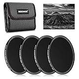 NEEWER 77mm Infrarot Filter Set, 4er Pack IR720/IR760/IR850/IR950 Infrarot IR mit Tragetasche und Reinigungstuch, kompatibel mit Canon Nikon Sony Panasonic Fuji Kodak IR unterstützten DSLR Kameras